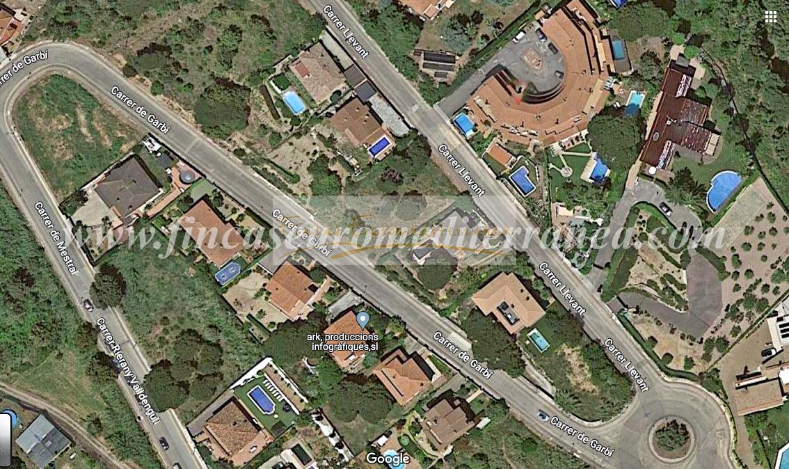 For sale of land in Calella