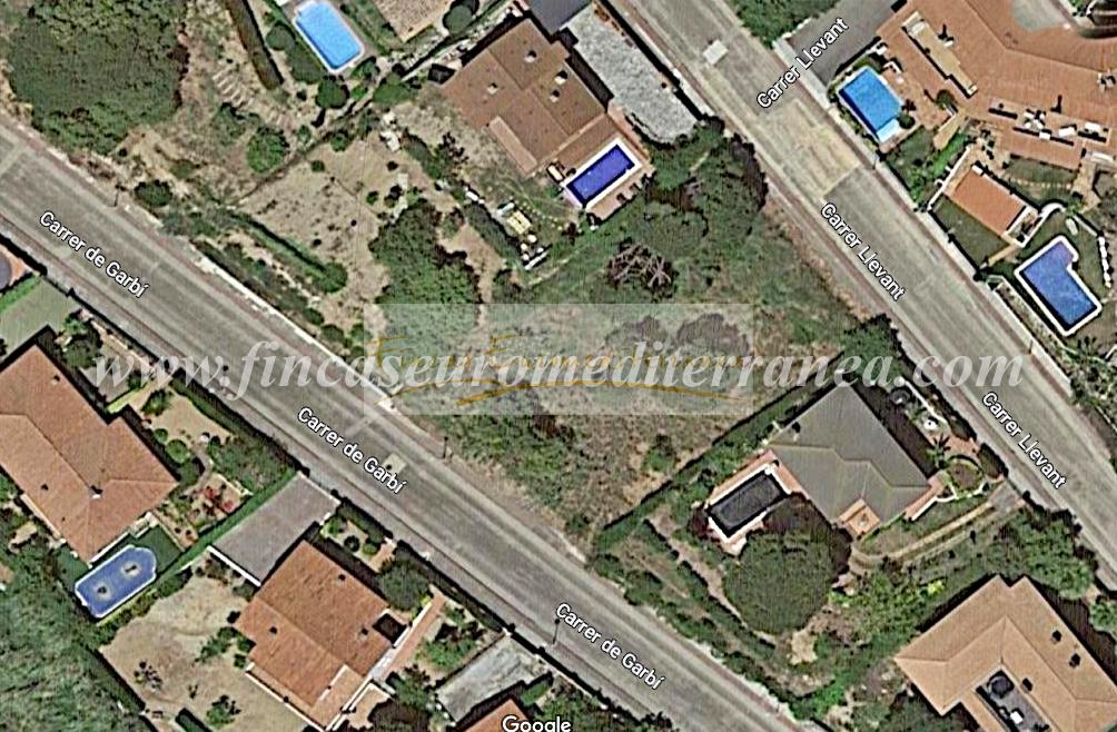 For sale of land in Calella