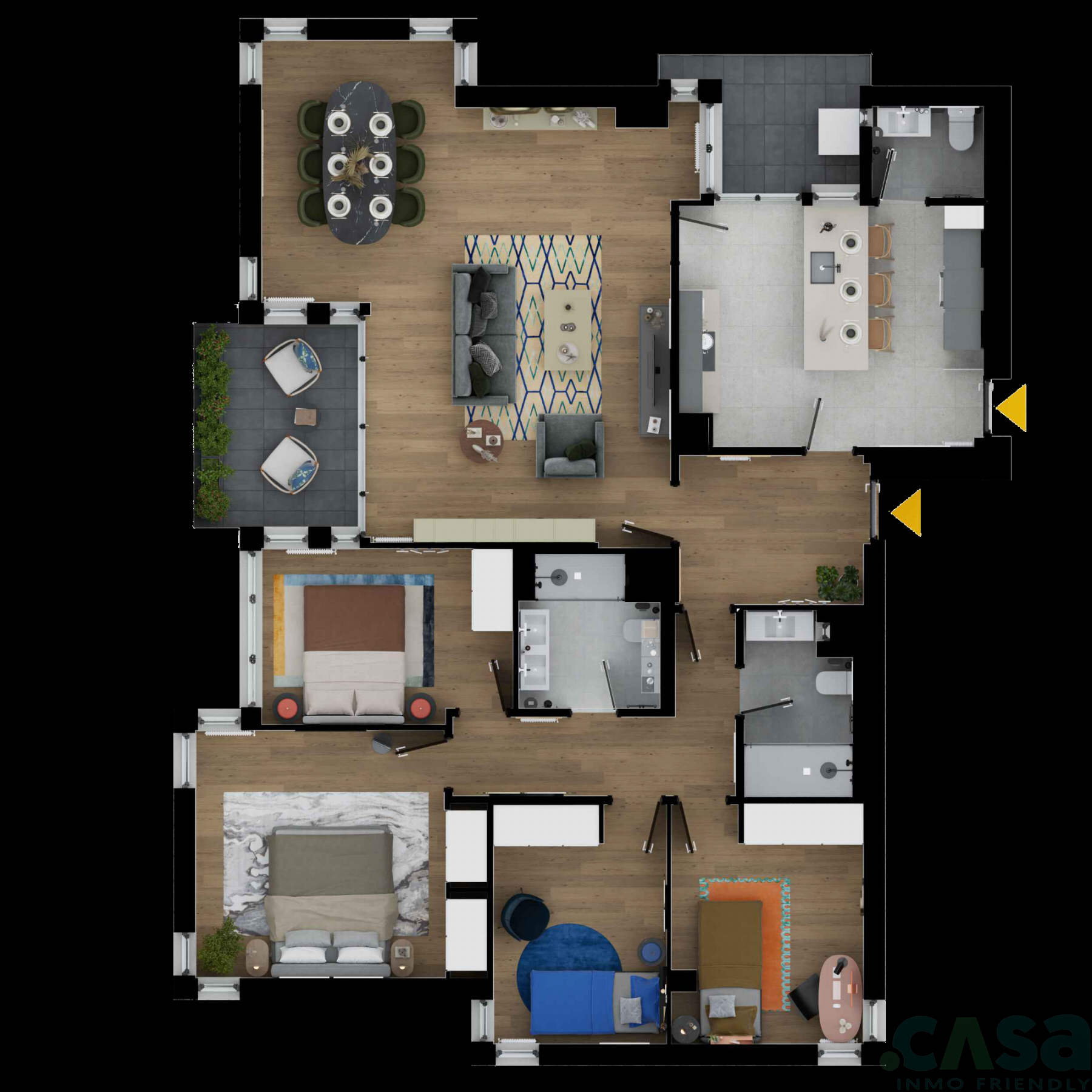For sale of flat in Barcelona