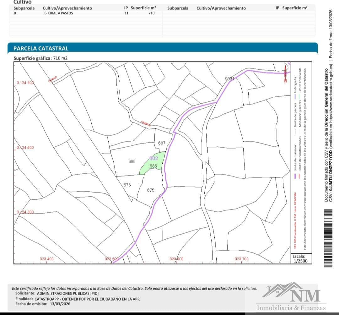 Venta de terreno en Guía de Isora