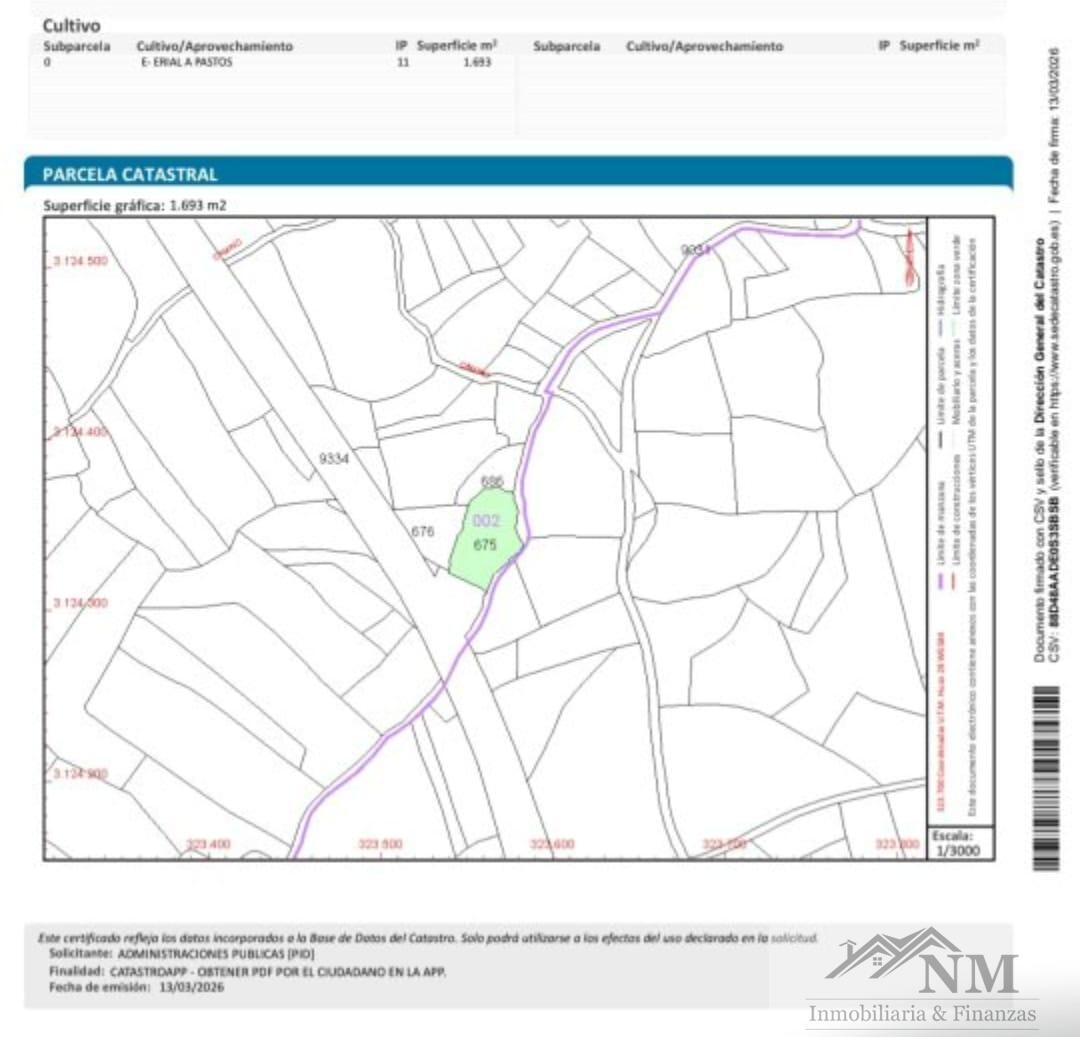 Venta de terreno en Guía de Isora