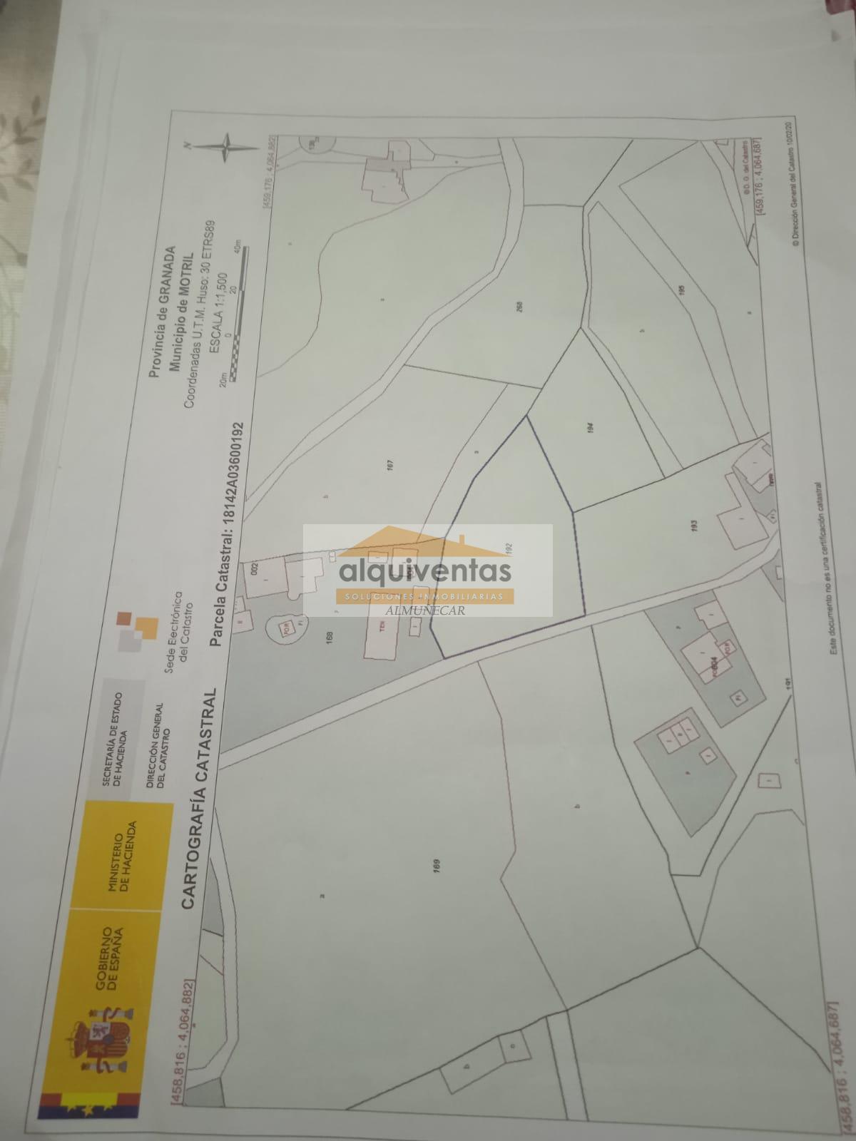 For sale of rural property in Motril