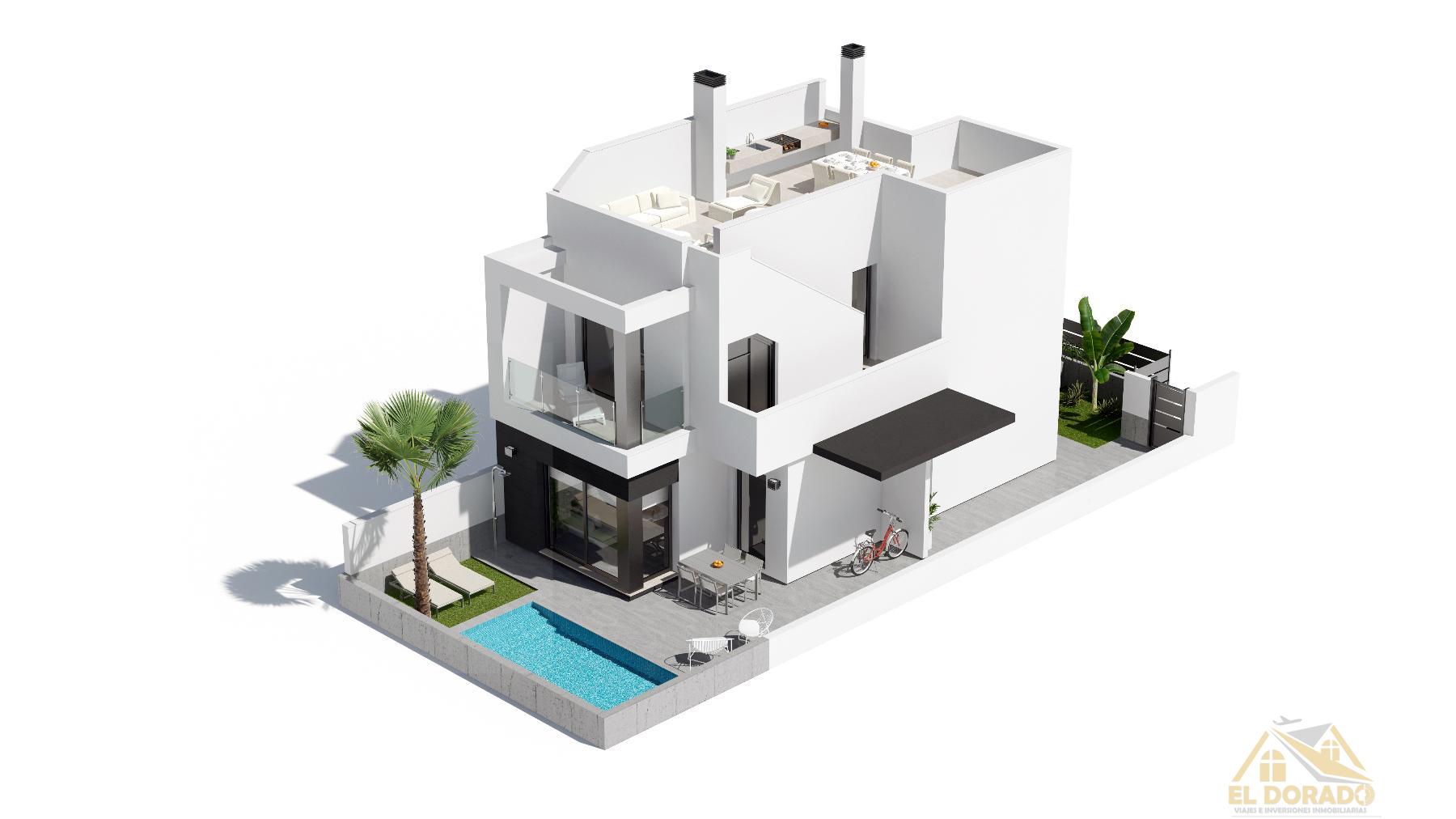 For sale of villa in Santiago de la Ribera