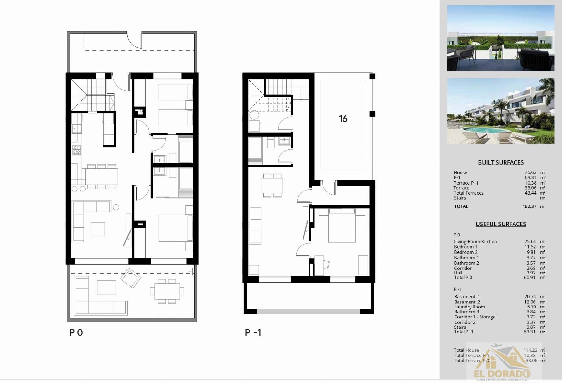 For sale of bungalow in Torrevieja