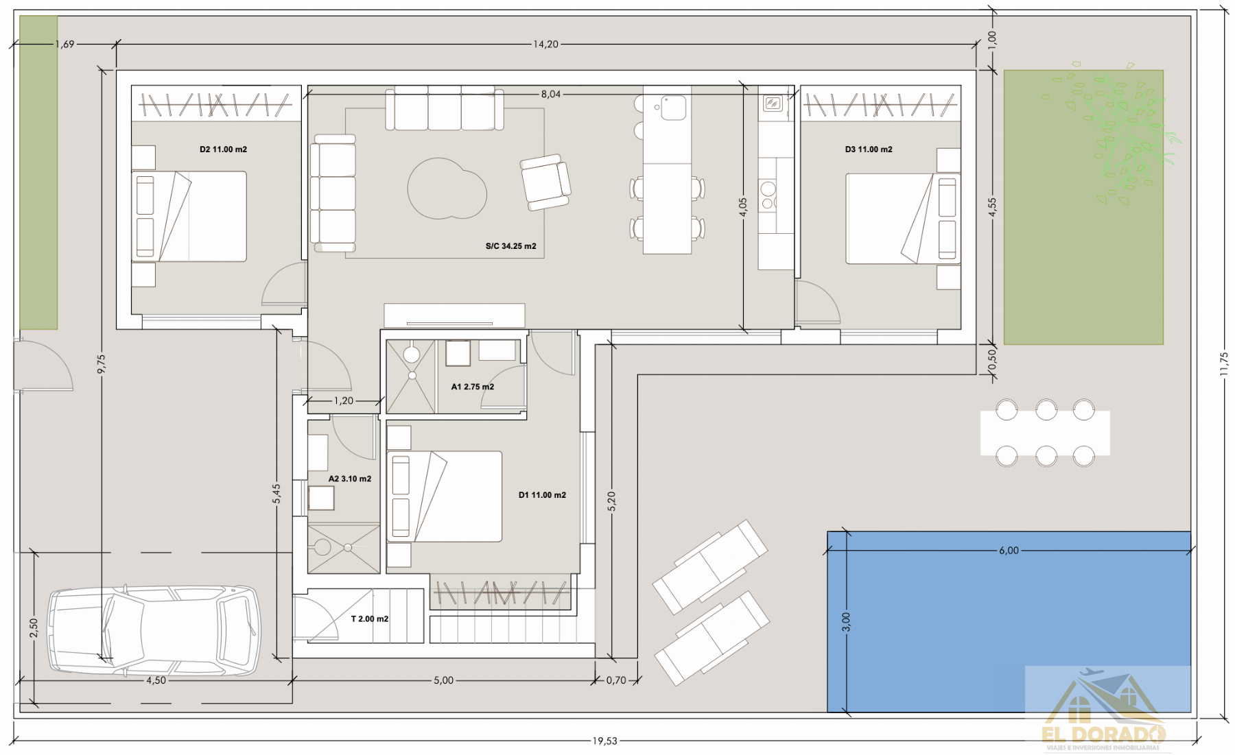 For sale of villa in Torre Pacheco