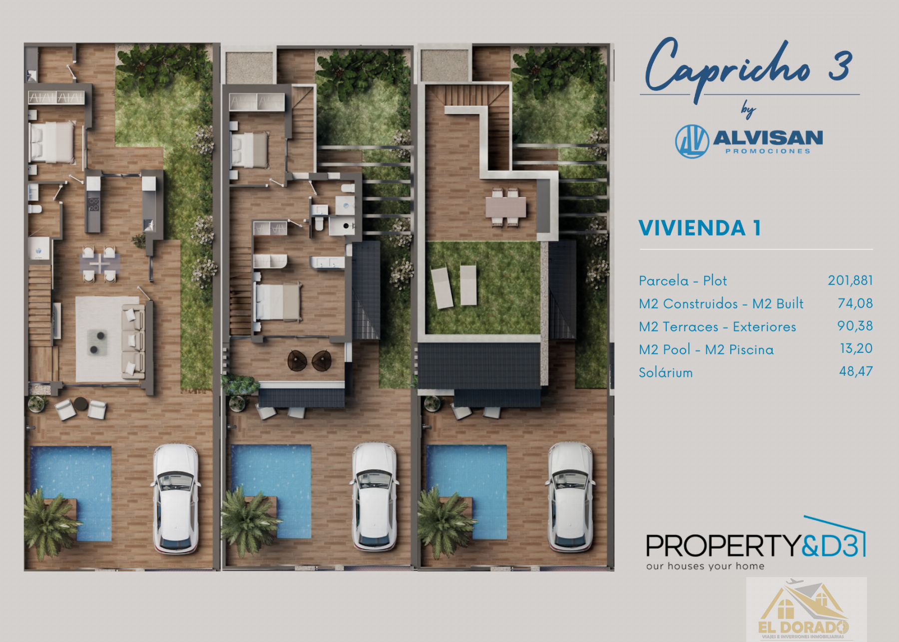 Venta de villa en San Pedro del Pinatar