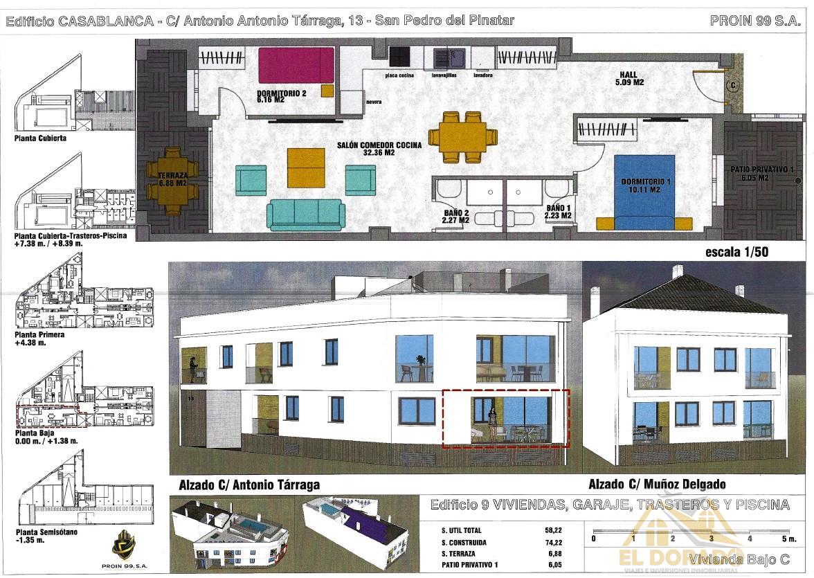 Venta de apartamento en San Pedro del Pinatar