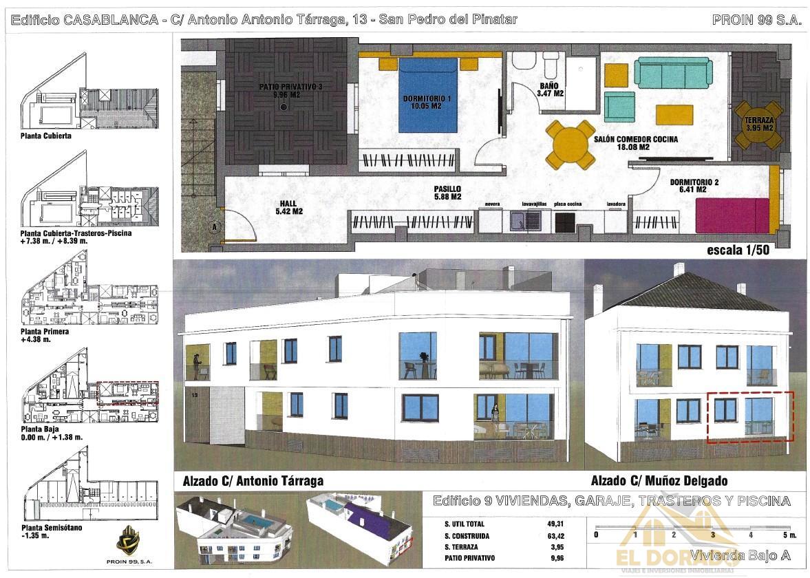 Venta de apartamento en San Pedro del Pinatar