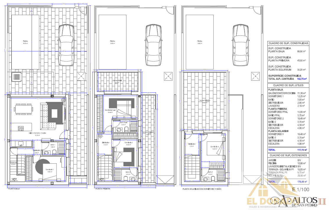 Venta de villa en San Pedro del Pinatar