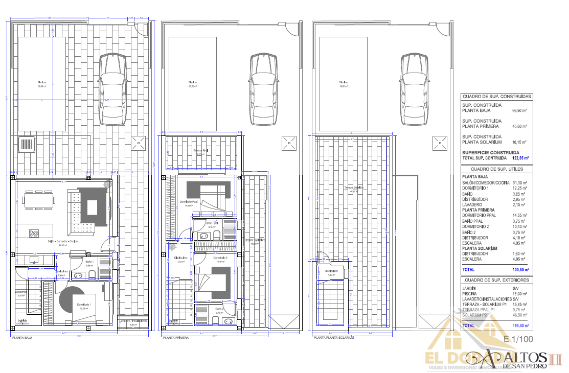 Venta de villa en San Pedro del Pinatar