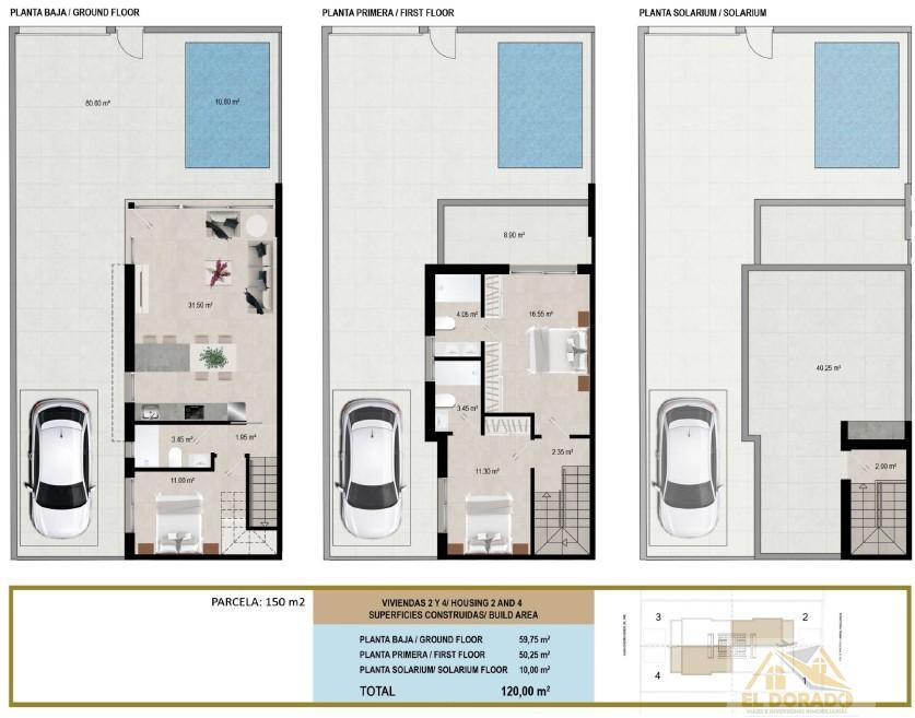 Venta de chalet en Santiago de la Ribera