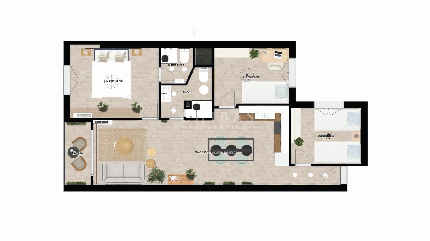 Zu verkaufen von wohnung in
 Málaga