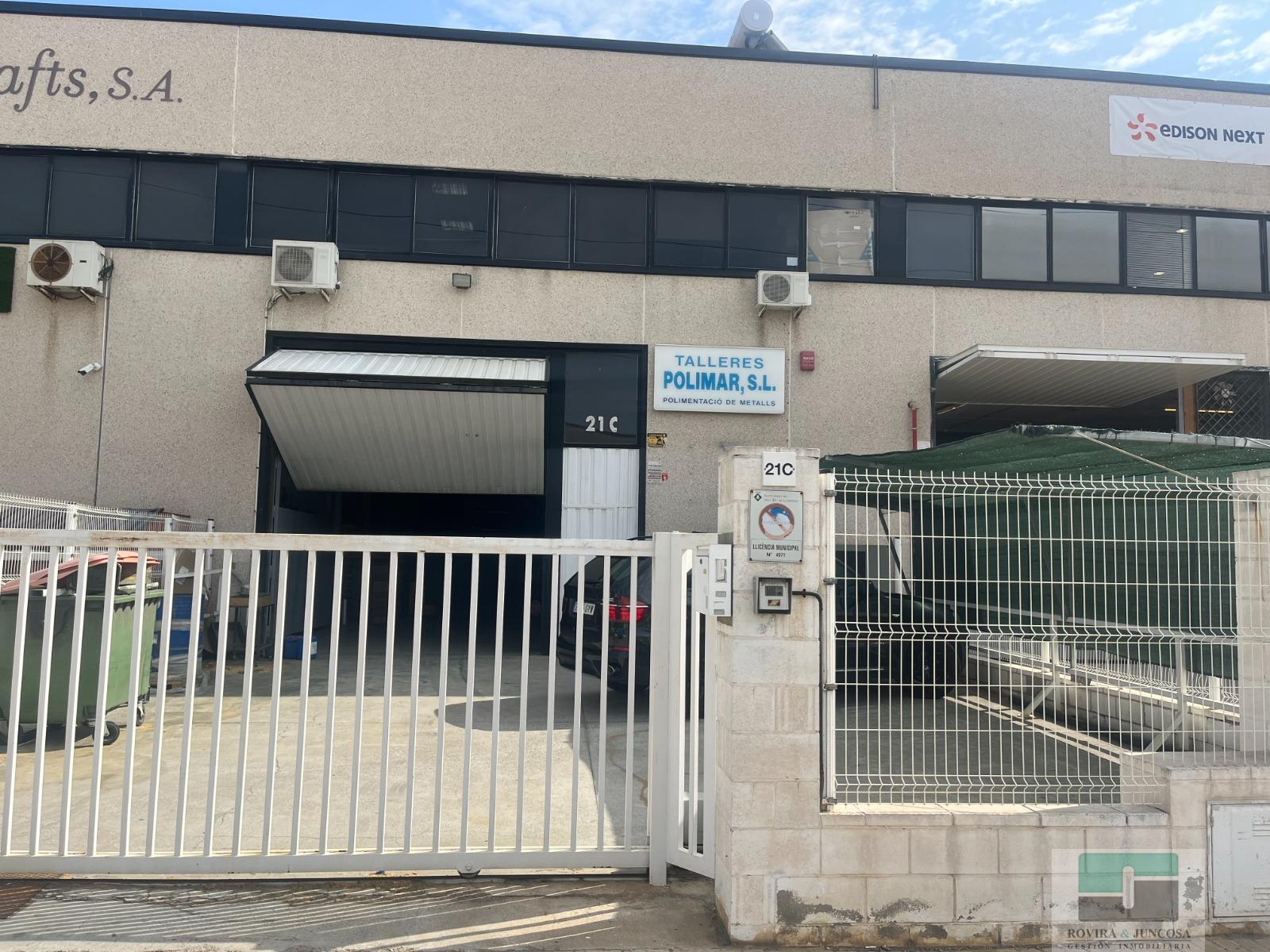 For rent of industrial plant/warehouse in Sant Boi de Llobregat