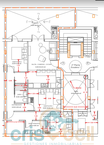For sale of flat in Lorca