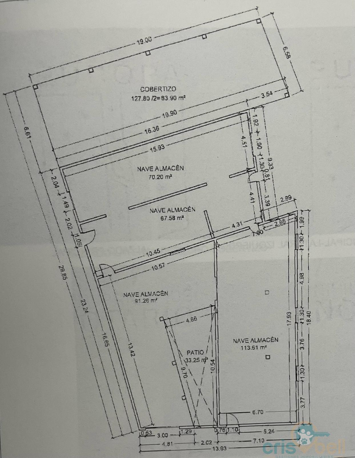 For sale of industrial plant/warehouse in Lorca