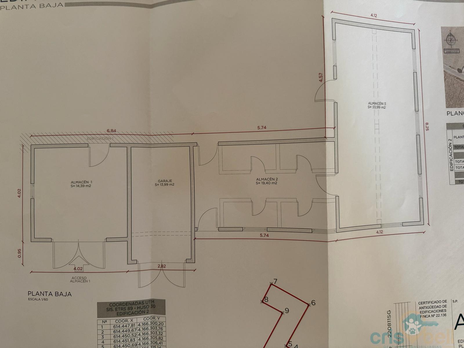 For sale of house in Lorca