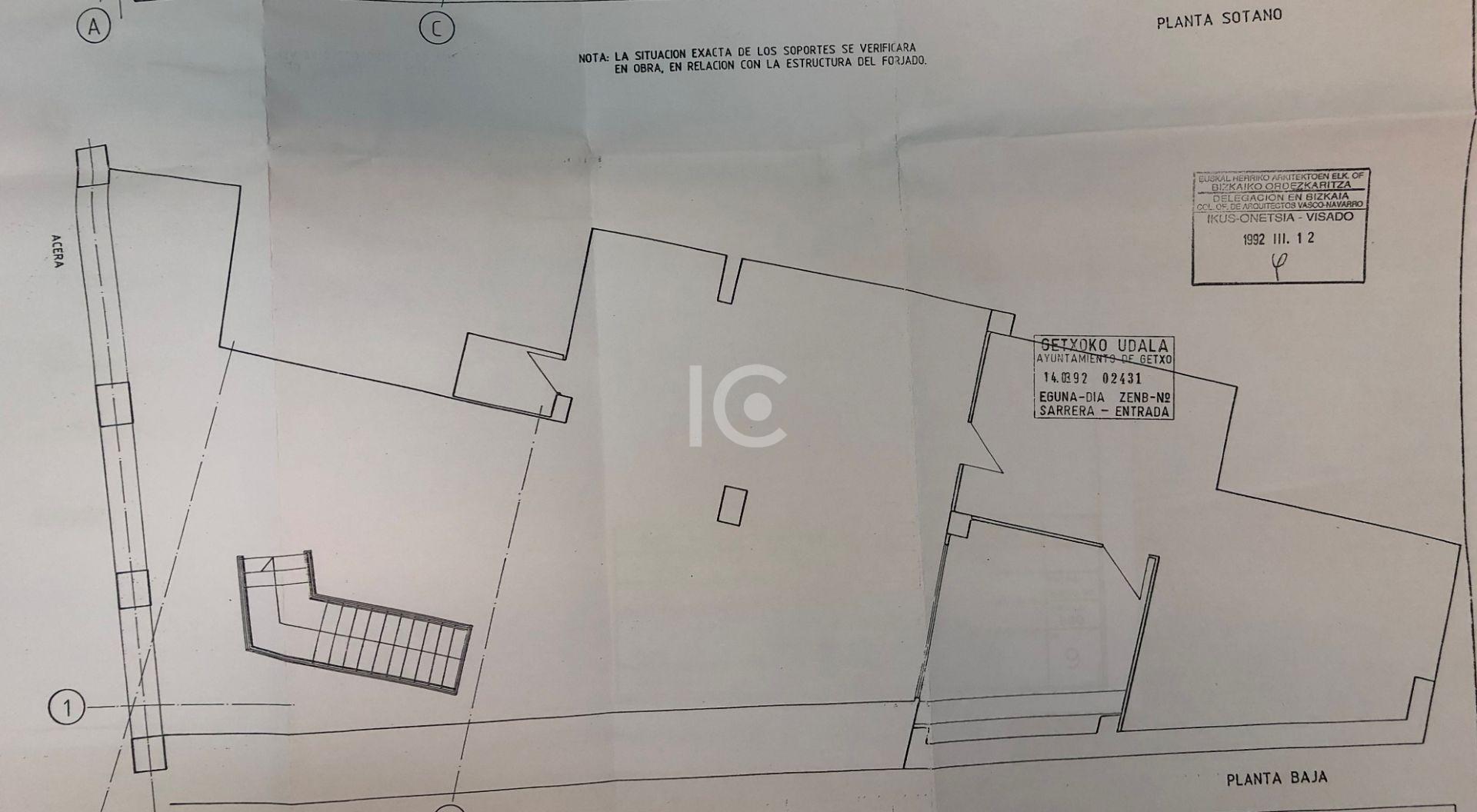 For rent of commercial in Getxo