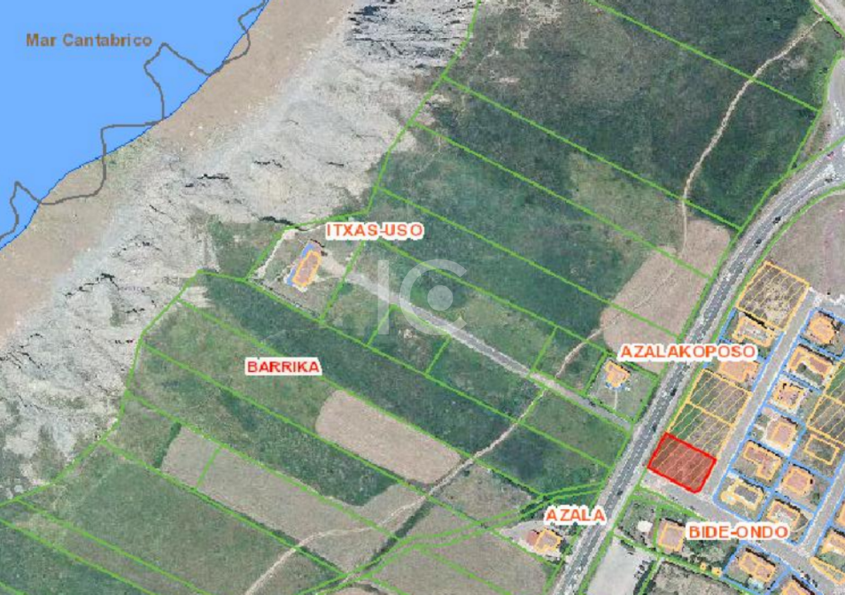 Vente de terrain dans Barrika