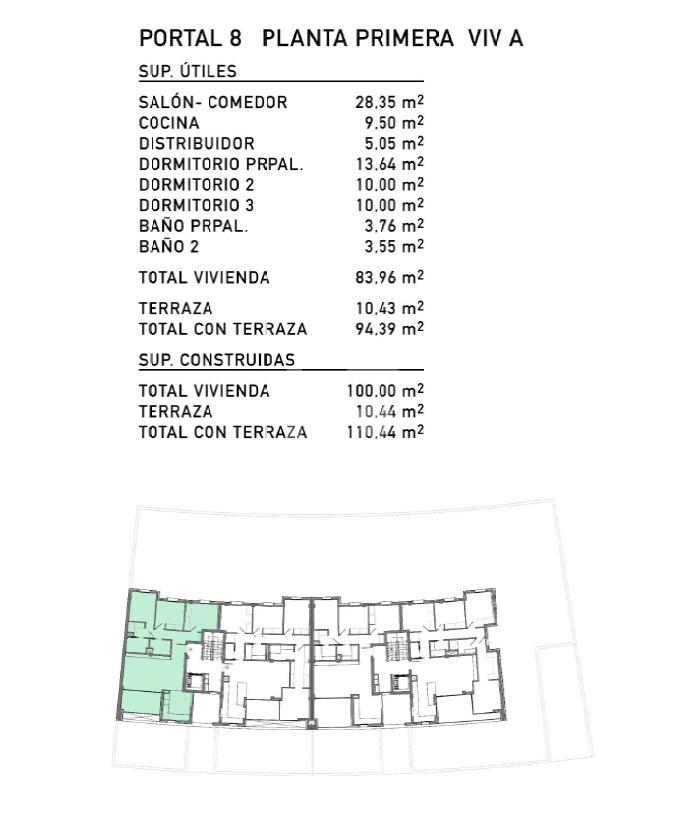 For sale of flat in Leioa