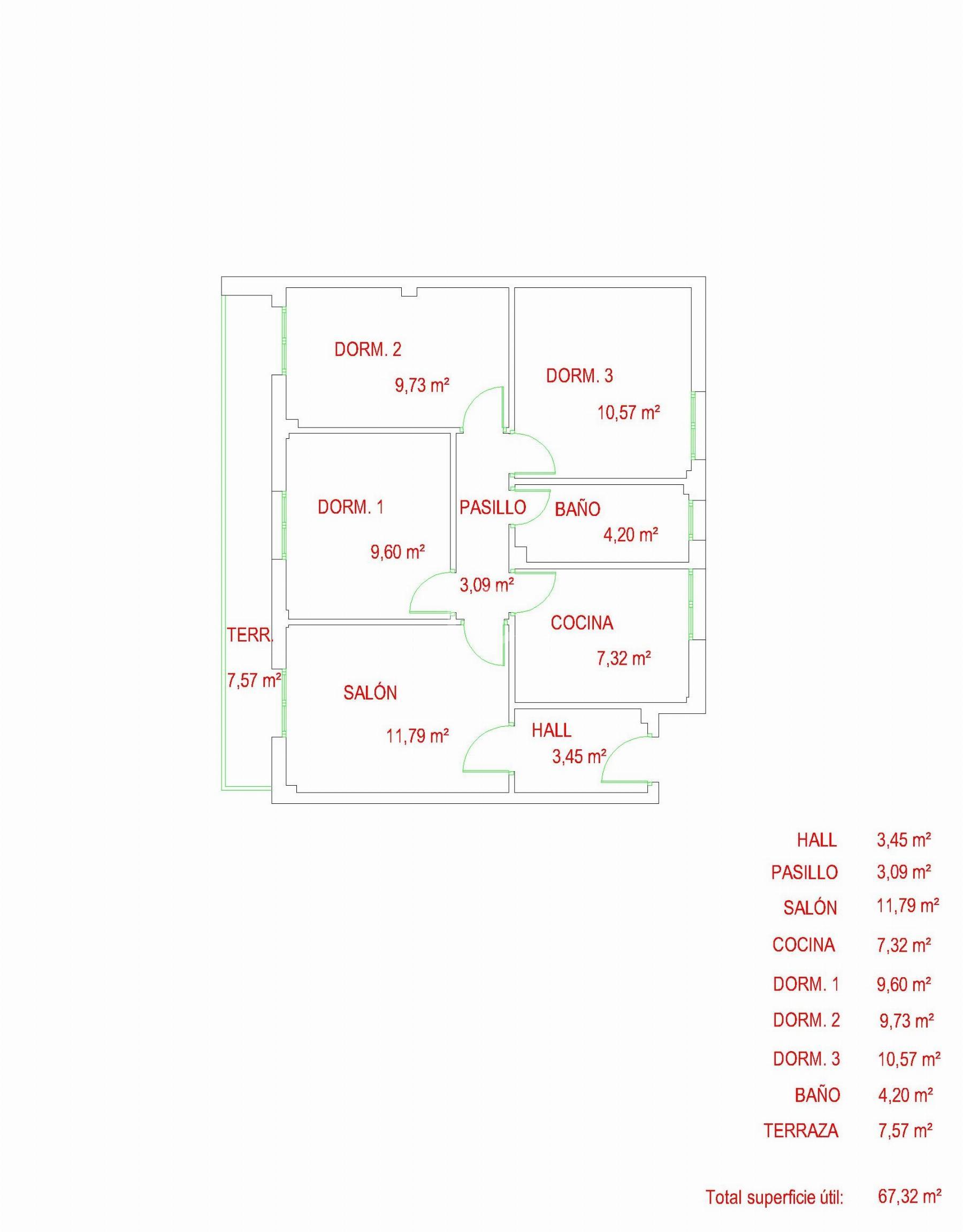 For sale of flat in Bilbao