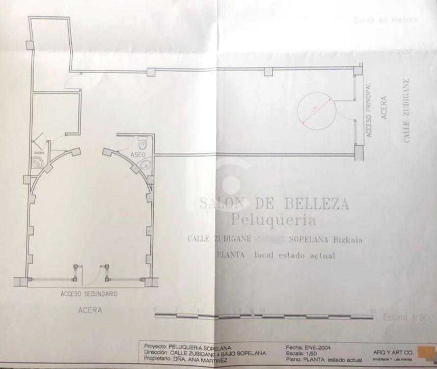 For sale of commercial in Sopelana