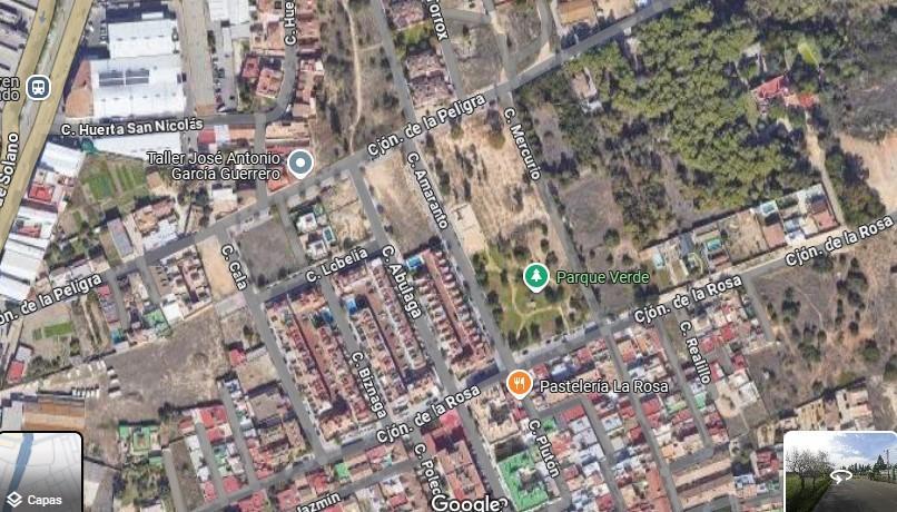 Til salg fra grund i Chiclana de la Frontera