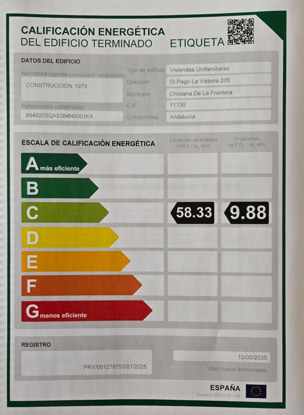 Venta de finca rústica en Chiclana de la Frontera