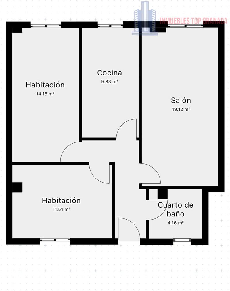 For sale of flat in La Zubia
