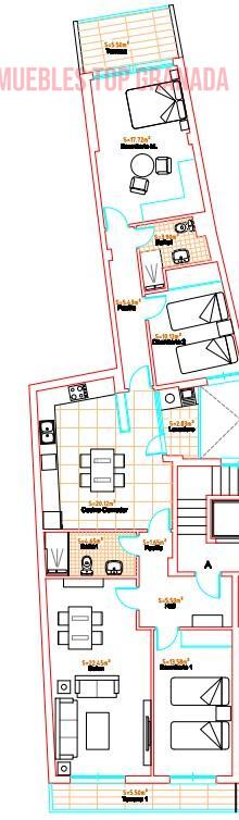 For sale of flat in Granada