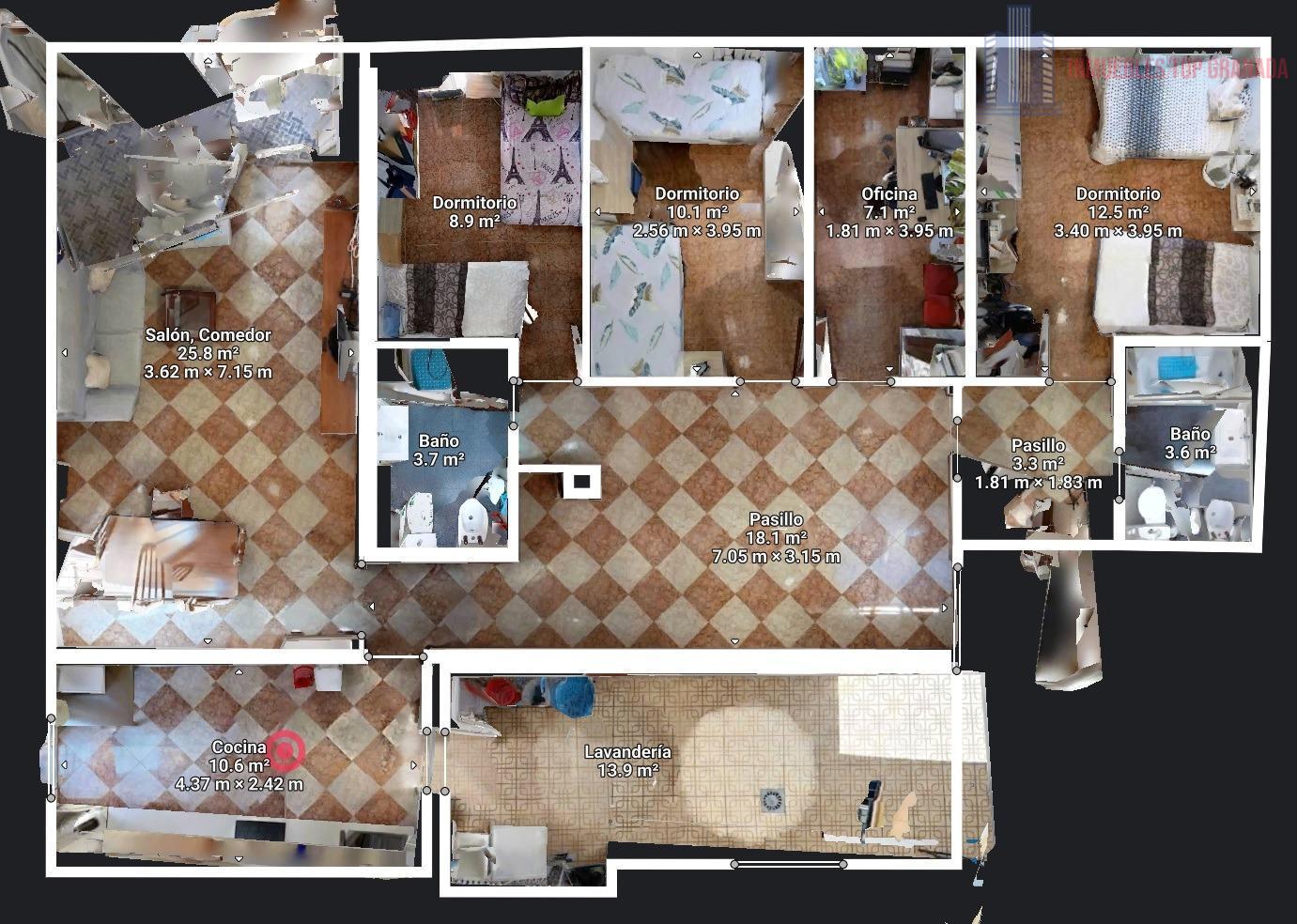 For sale of flat in Albolote