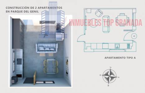 For sale of apartment in Granada