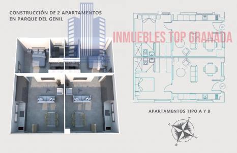 For sale of apartment in Granada