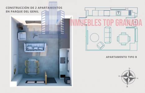 For sale of apartment in Granada