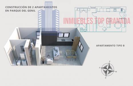 For sale of apartment in Granada