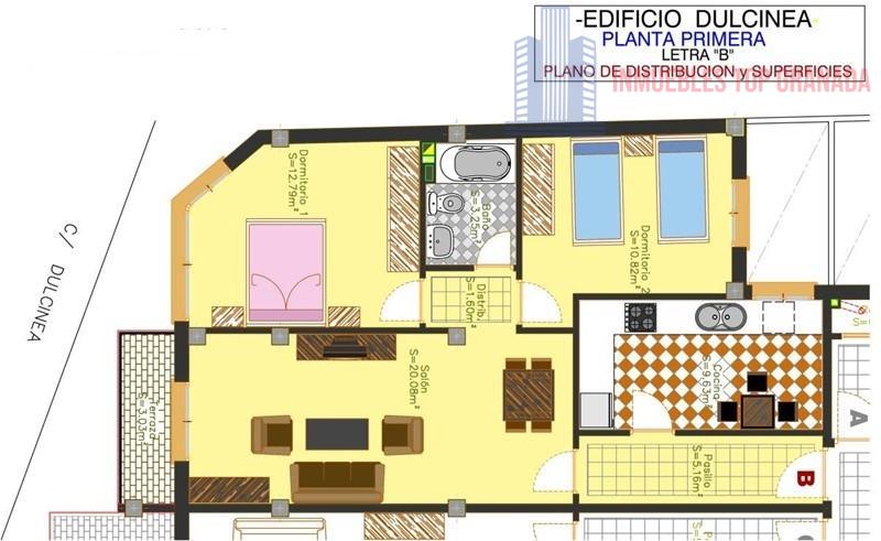For sale of flat in Churriana de la Vega