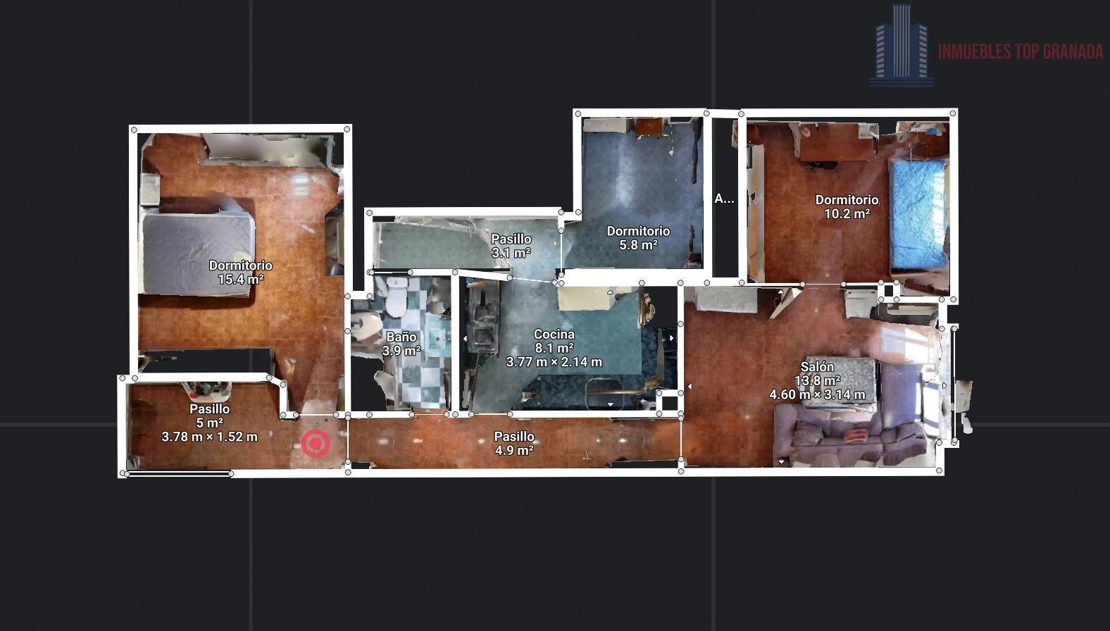 For sale of flat in Granada