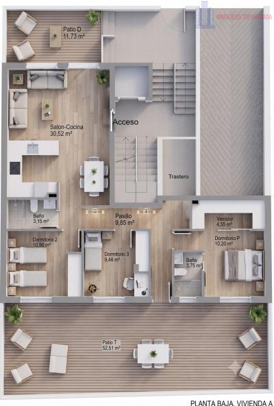 Venta de apartamento en Híjar