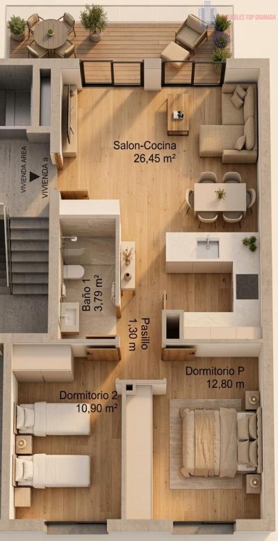 Venta de apartamento en Híjar