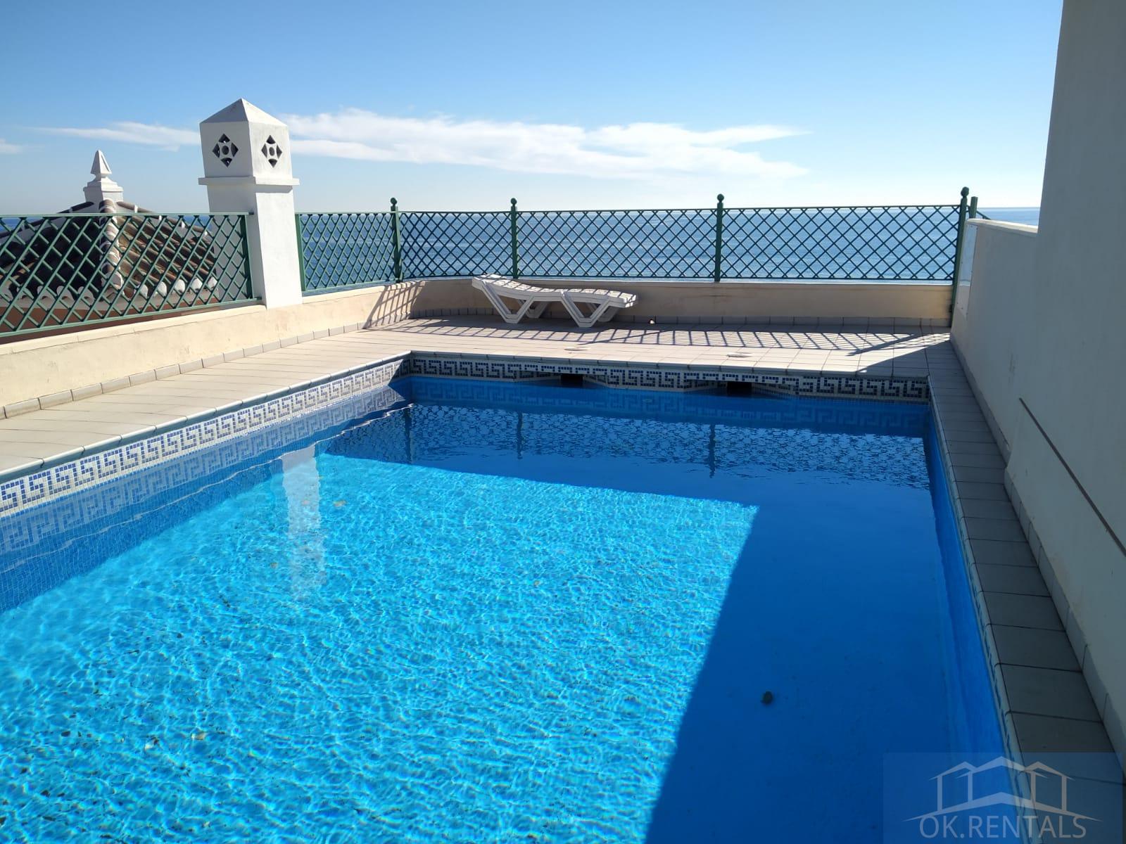 For rent of penthouse in Torrox-Costa