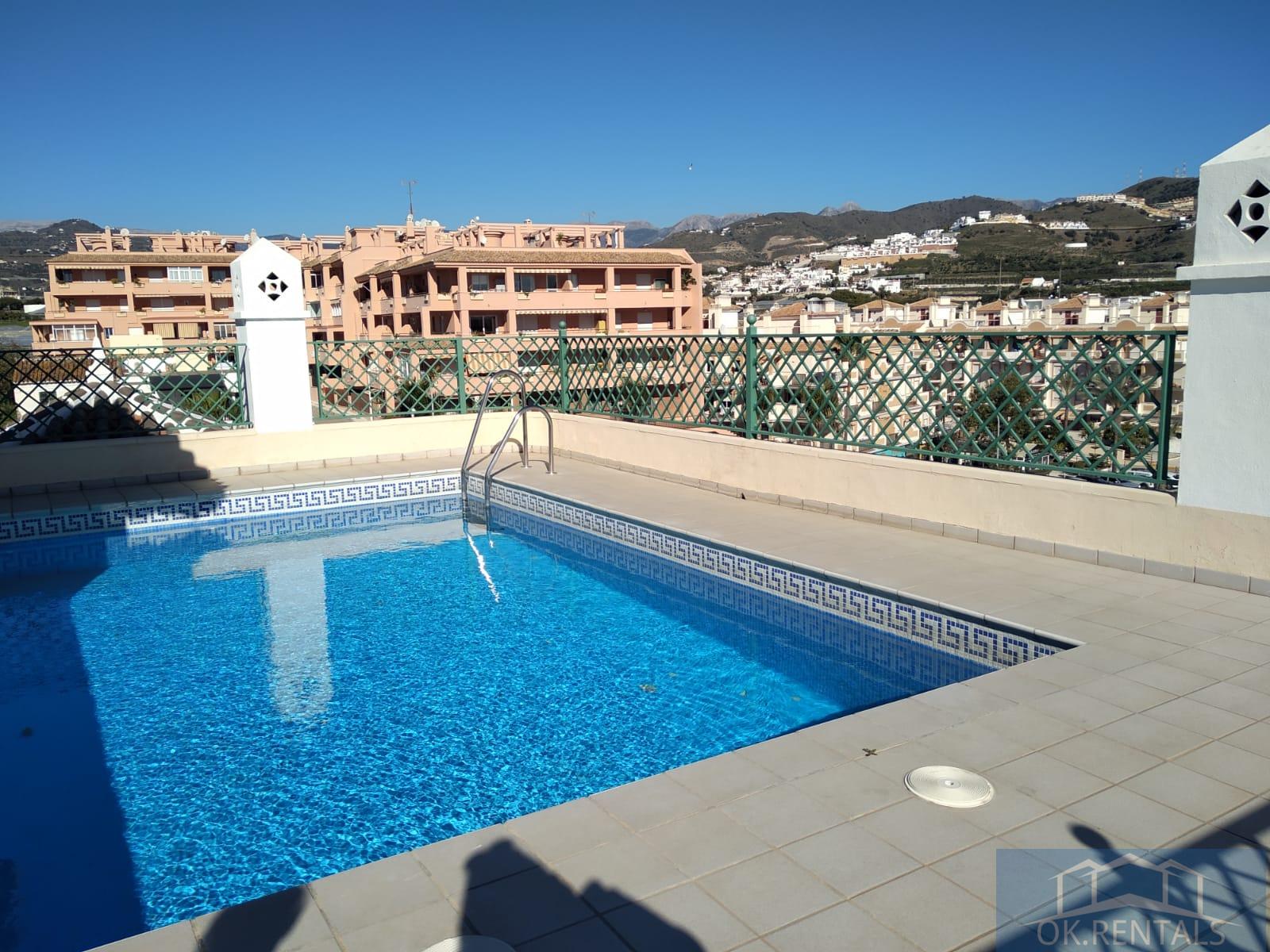 For rent of penthouse in Torrox-Costa