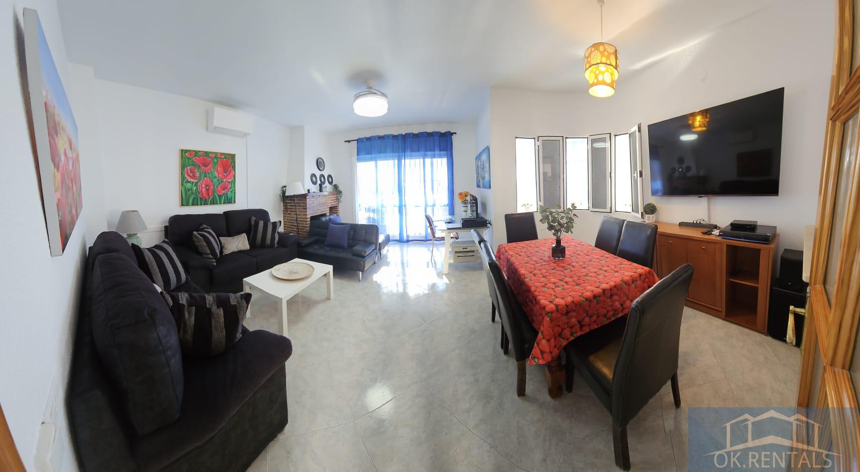 For rent of house in Torrox-Costa