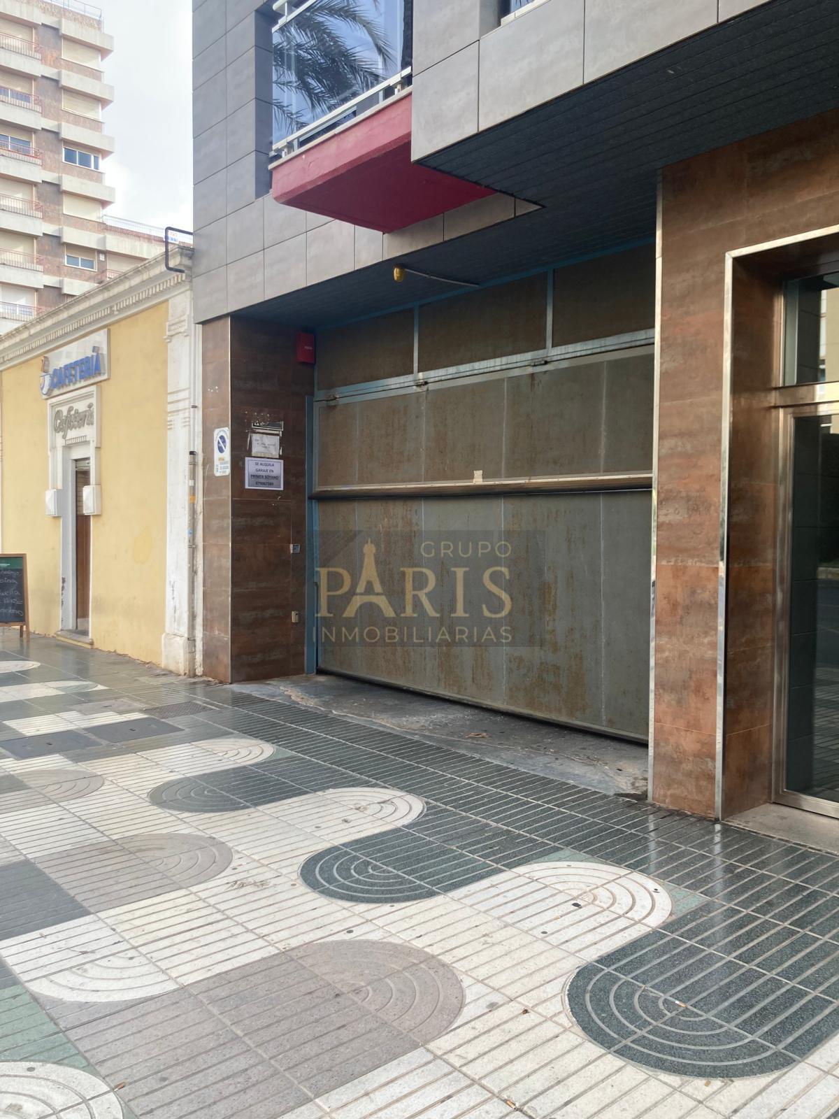 Alquiler de garaje en Cartagena