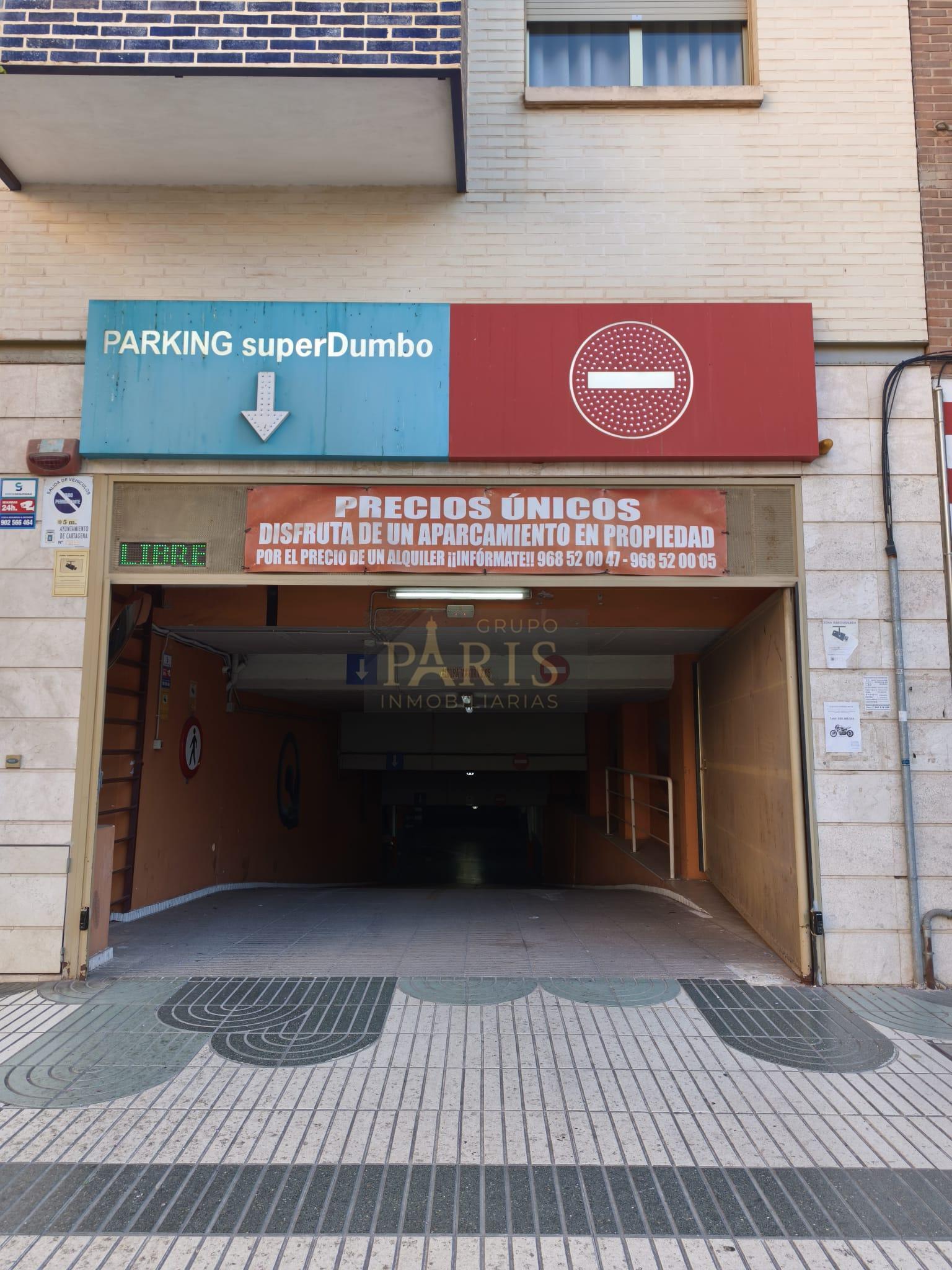 Alquiler de garaje en Cartagena