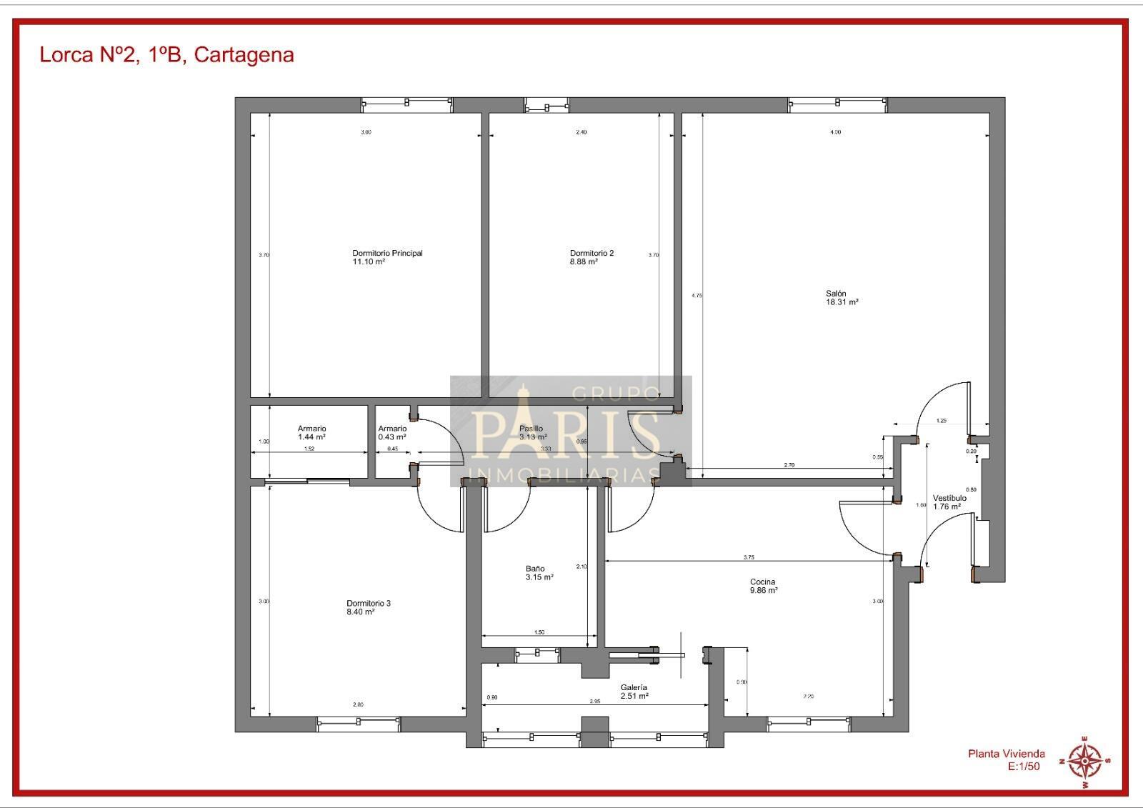 Venta de piso en Cartagena