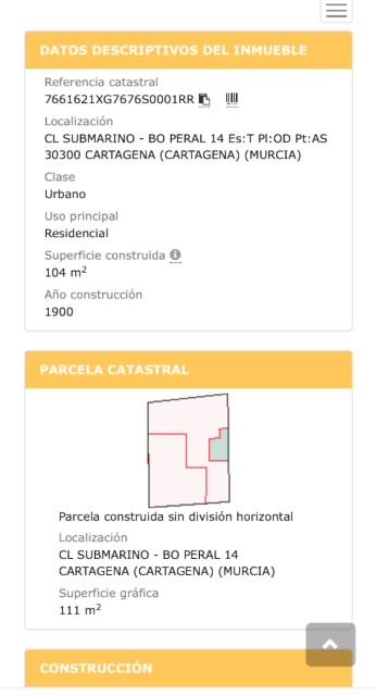 Venta de casa en Cartagena