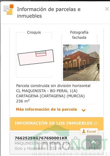For sale of building in Cartagena
