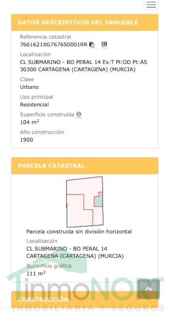 For sale of house in Cartagena