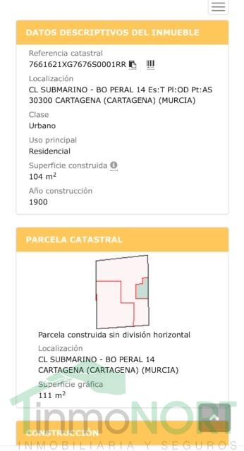 Venta de casa en Cartagena