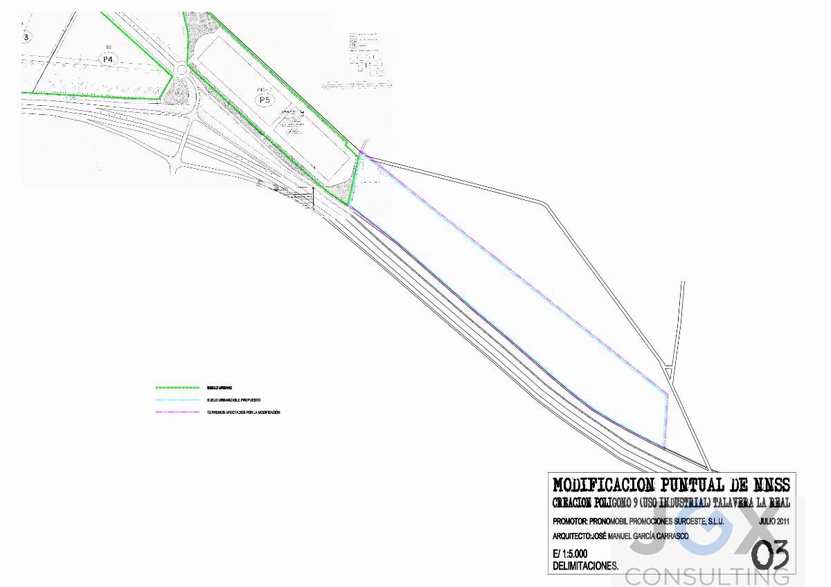 For sale of land in Talavera la Real