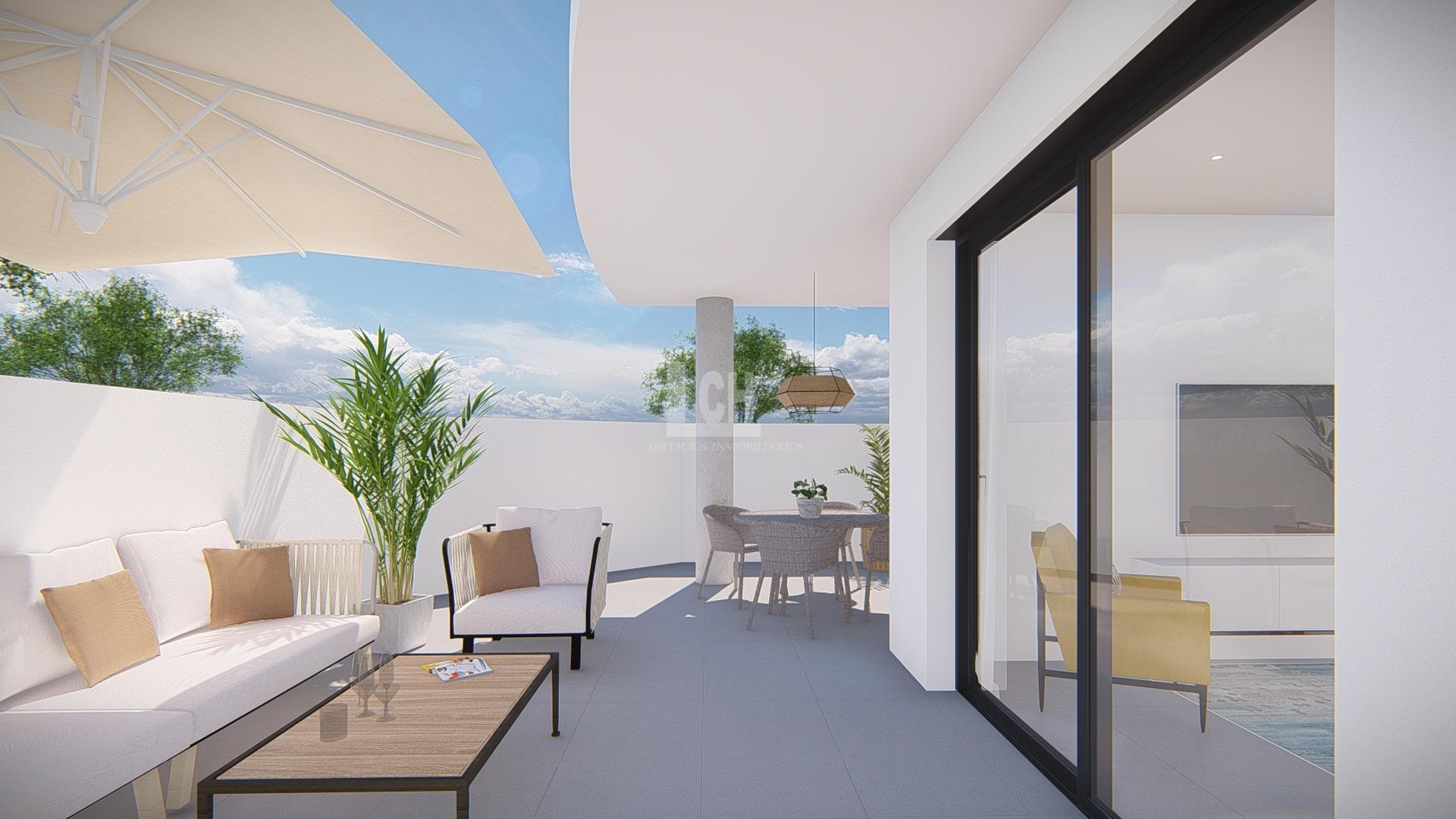 For sale of penthouse in Villajoyosa